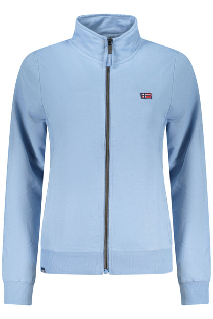 NORWAY 1963 WOMEN'S BLUE ZIP-UP SWEATSHIRT