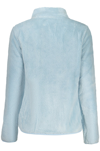 NORVÈGE 1963 SWEAT-SHIRT BLEU À FERMETURE ÉCLAIR POUR FEMME