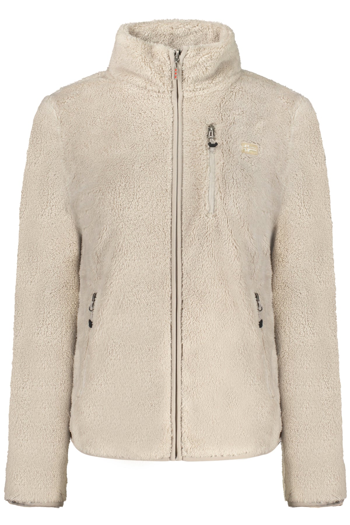 SWEAT-SHIRT BEIGE À FERMETURE ÉCLAIR POUR FEMMES NORVÈGE 1963