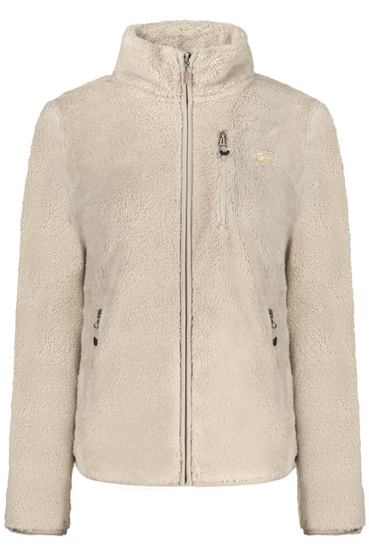 SWEAT-SHIRT BEIGE À FERMETURE ÉCLAIR POUR FEMMES NORVÈGE 1963
