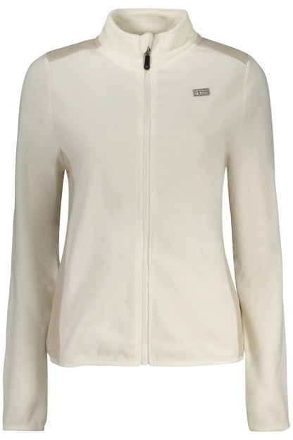 NORWAY 1963 WOMEN'S WHITE ZIP-UP SWEATSHIRT