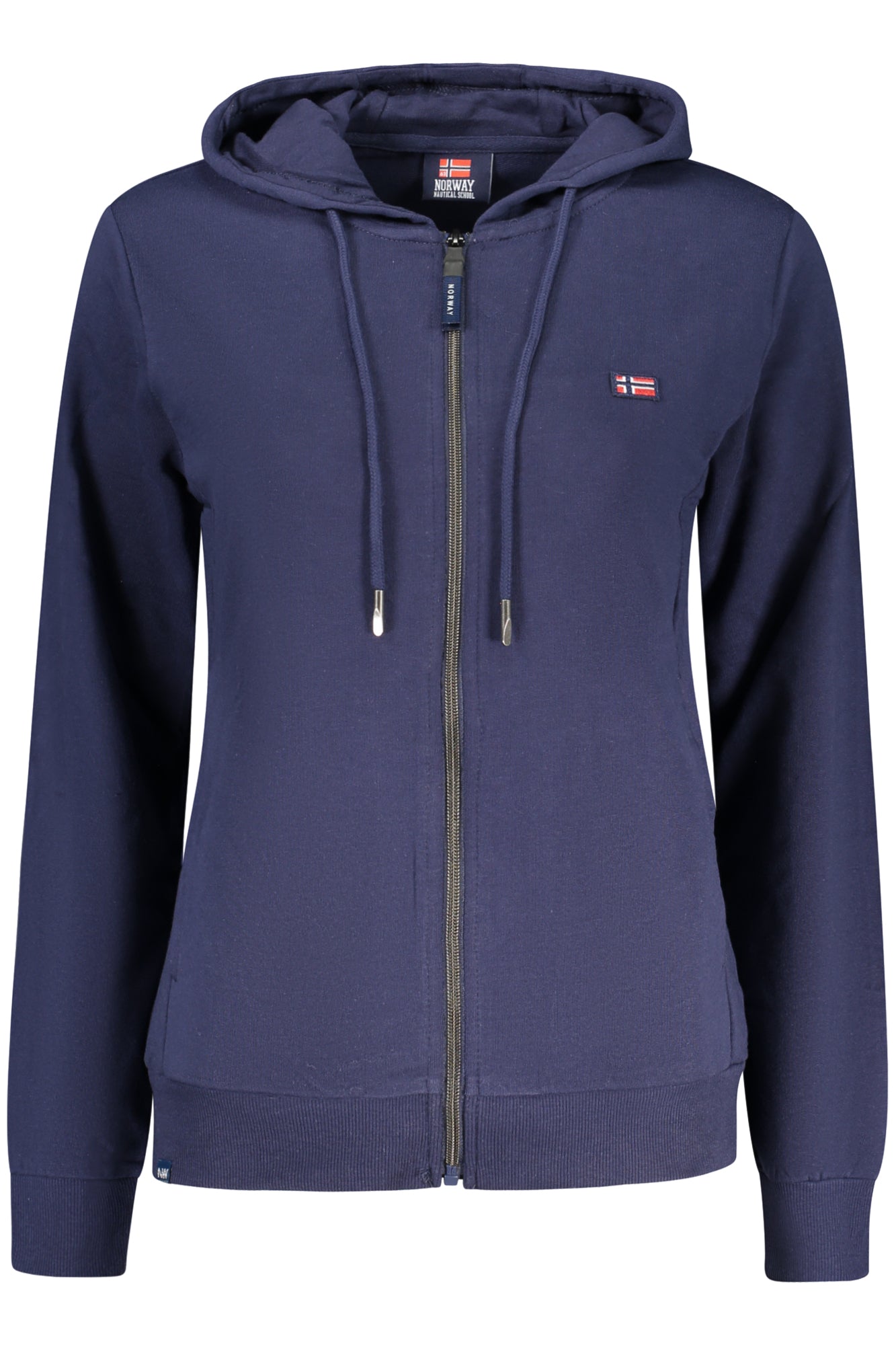 NORWAY 1963 WOMEN'S BLUE ZIP-UP SWEATSHIRT