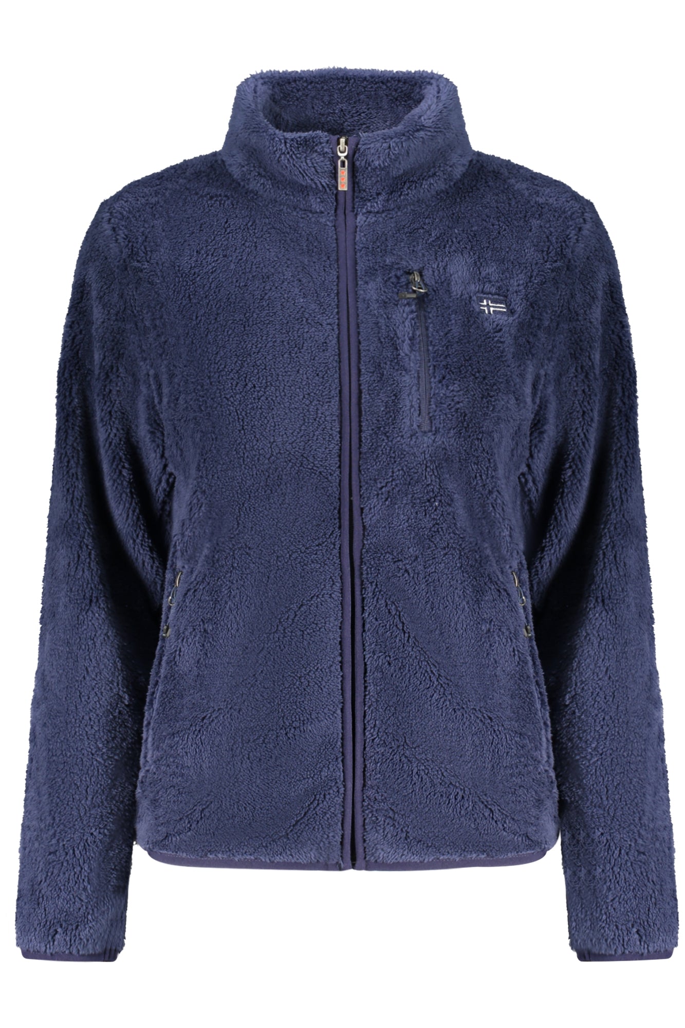 NORWAY 1963 WOMEN'S BLUE ZIP-UP SWEATSHIRT