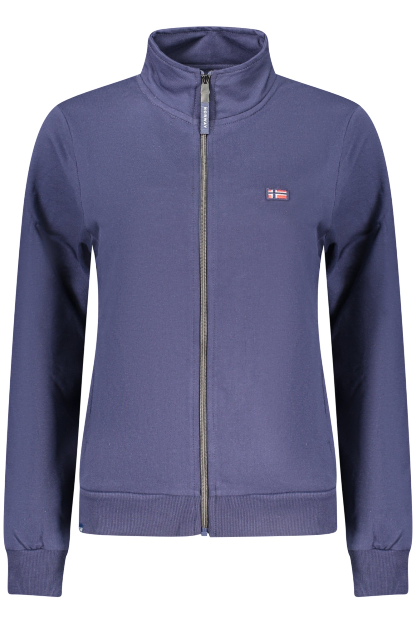 NORWAY 1963 WOMEN'S BLUE ZIP-UP SWEATSHIRT