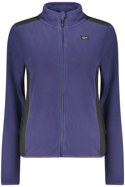 NORWAY 1963 WOMEN'S BLUE ZIP-UP SWEATSHIRT