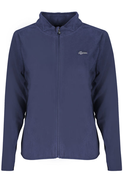 NORWAY 1963 WOMEN'S BLUE ZIP-UP SWEATSHIRT