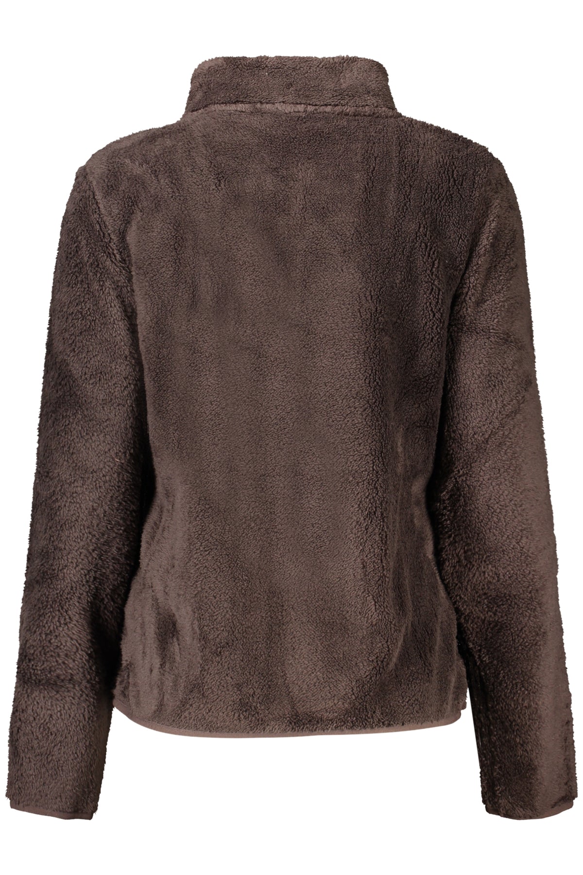 SWEAT-SHIRT MARRON À FERMETURE ÉCLAIR POUR FEMME NORVÈGE 1963