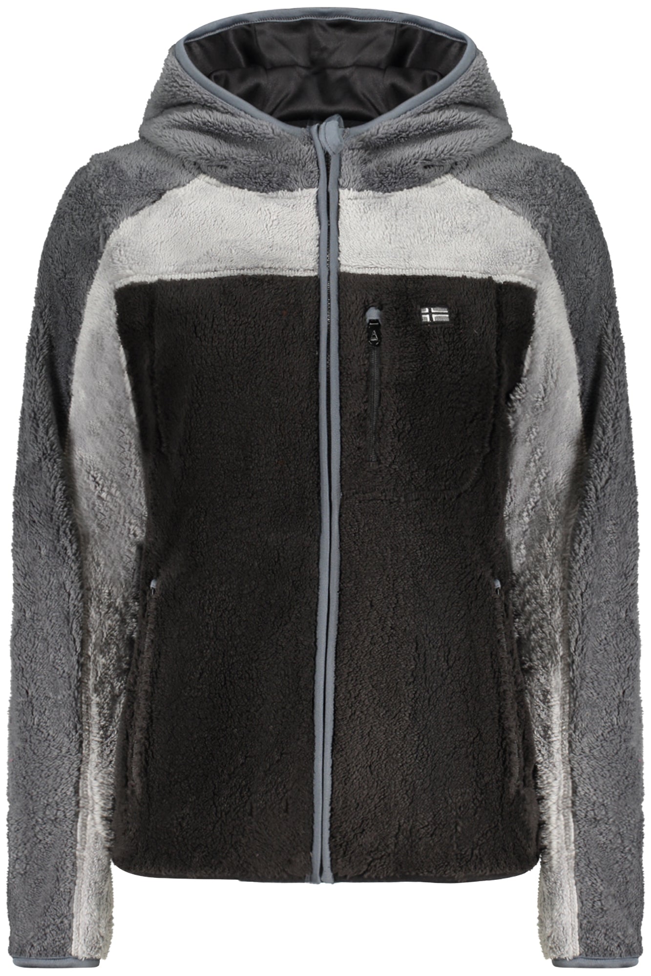 NORWAY 1963 WOMEN'S BLACK ZIP-UP SWEATSHIRT