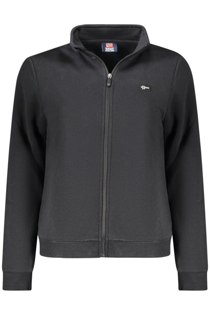 NORWAY 1963 WOMEN'S BLACK ZIP-UP SWEATSHIRT