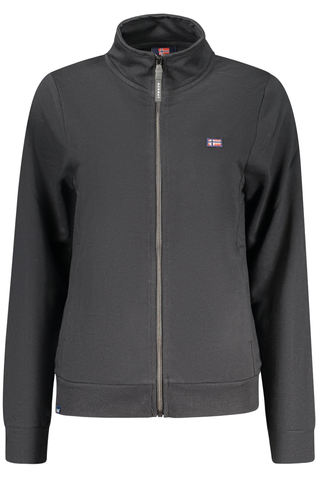 NORWAY 1963 WOMEN'S BLACK ZIP-UP SWEATSHIRT