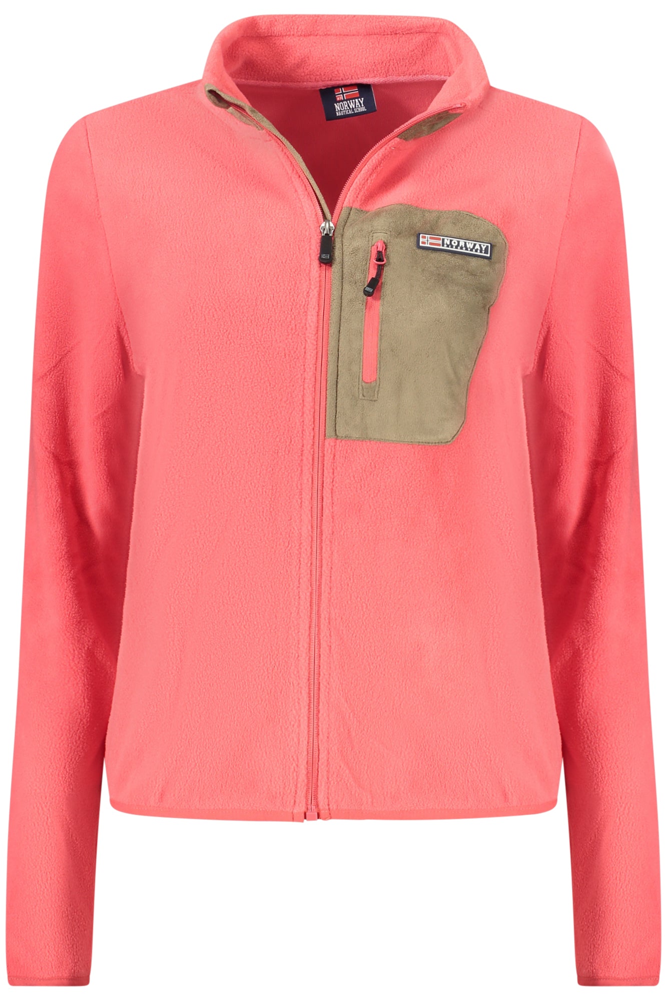 NORWAY 1963 WOMEN'S PINK ZIP-UP SWEATSHIRT