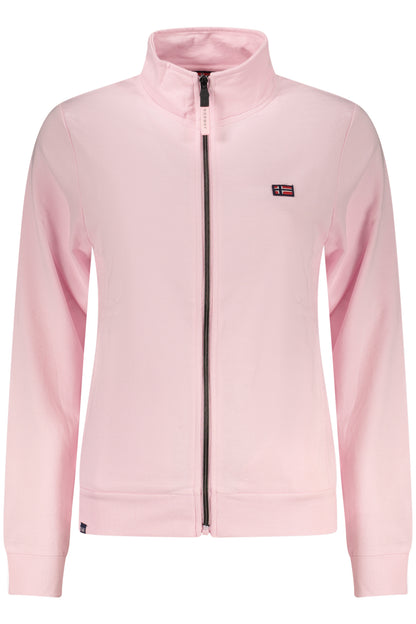 NORWAY 1963 WOMEN'S PINK ZIP-UP SWEATSHIRT