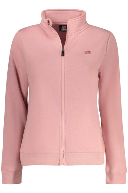 NORWAY 1963 WOMEN'S PINK ZIP-UP SWEATSHIRT