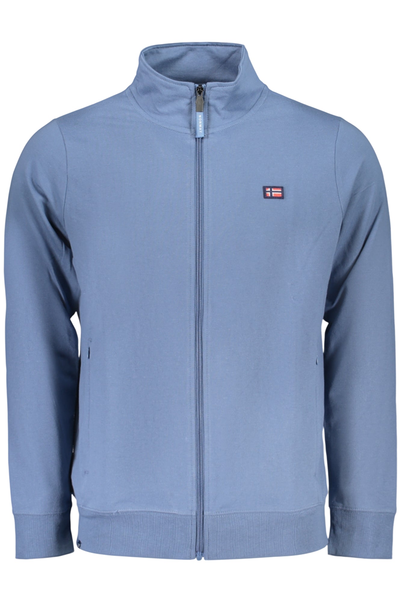 NORWAY 1963 MEN'S BLUE ZIP-UP SWEATSHIRT