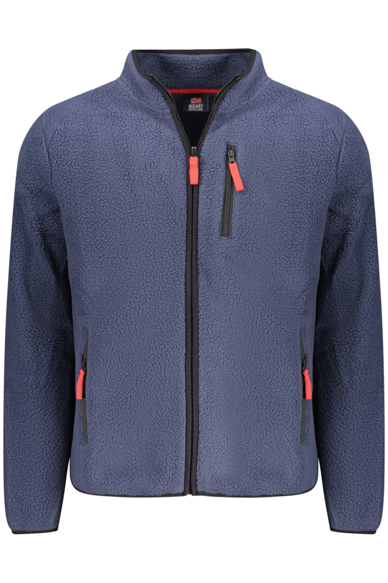 NORWAY 1963 MEN'S BLUE ZIP-UP SWEATSHIRT