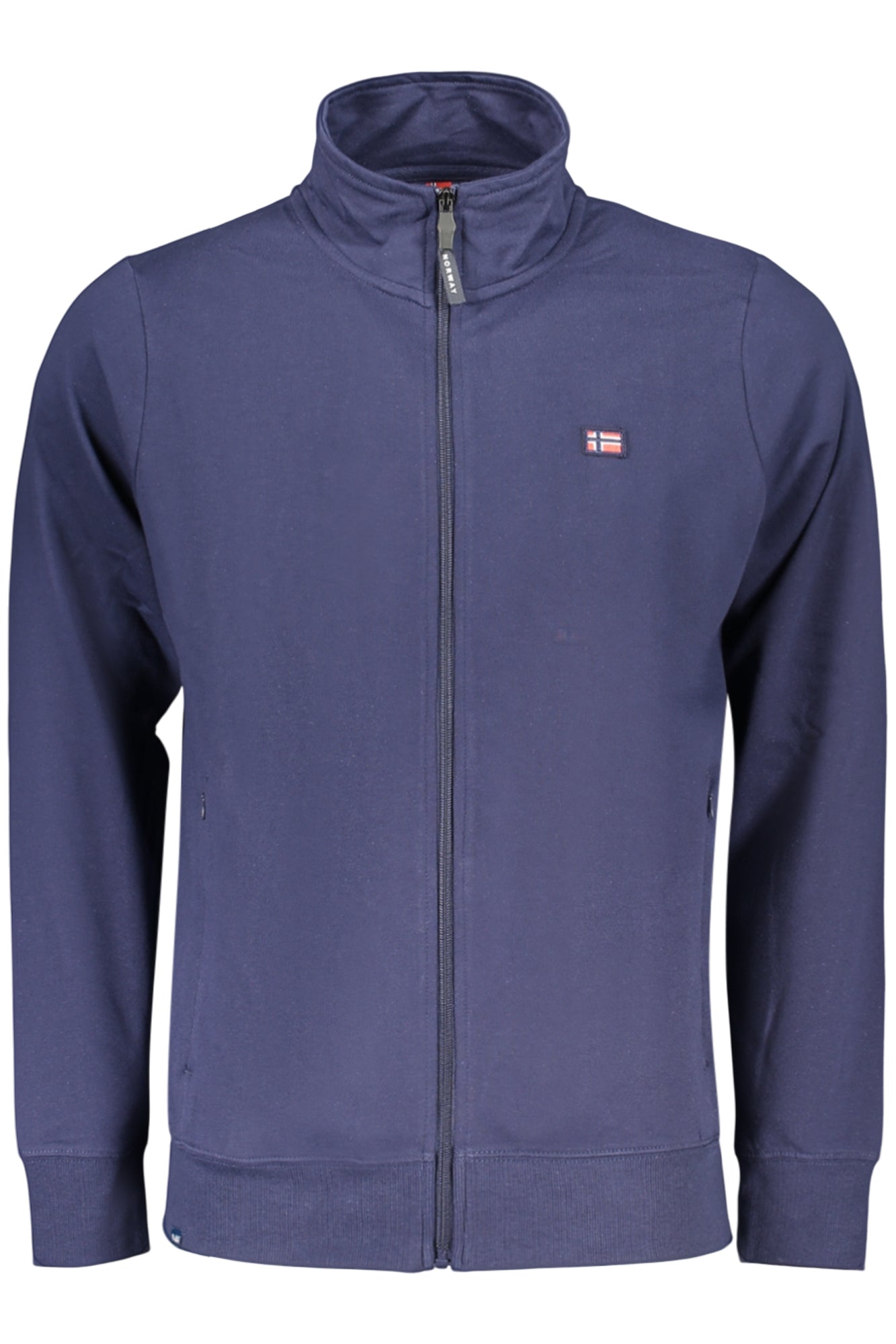 NORWAY 1963 MEN'S BLUE ZIP-UP SWEATSHIRT