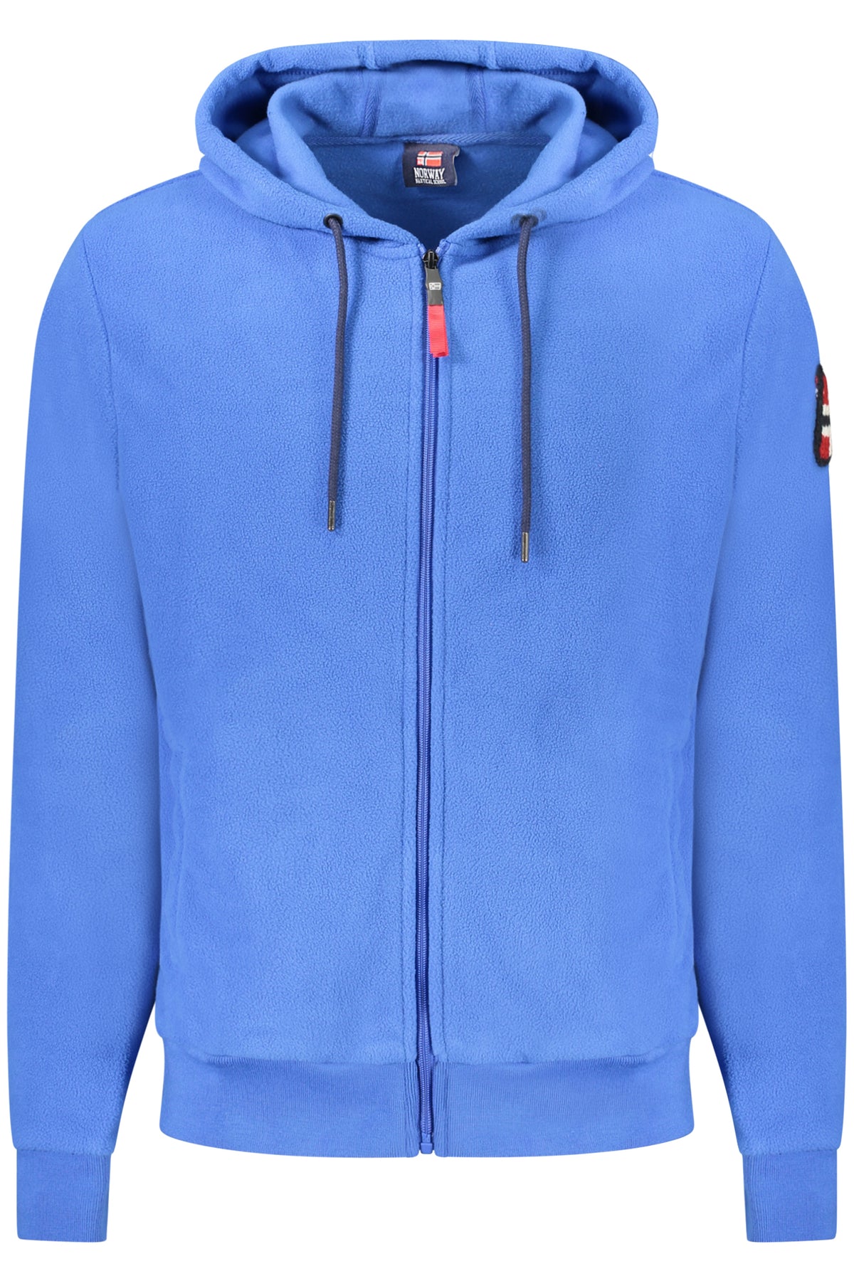 Sweat-shirt zippé bleu pour homme Norvège 1963