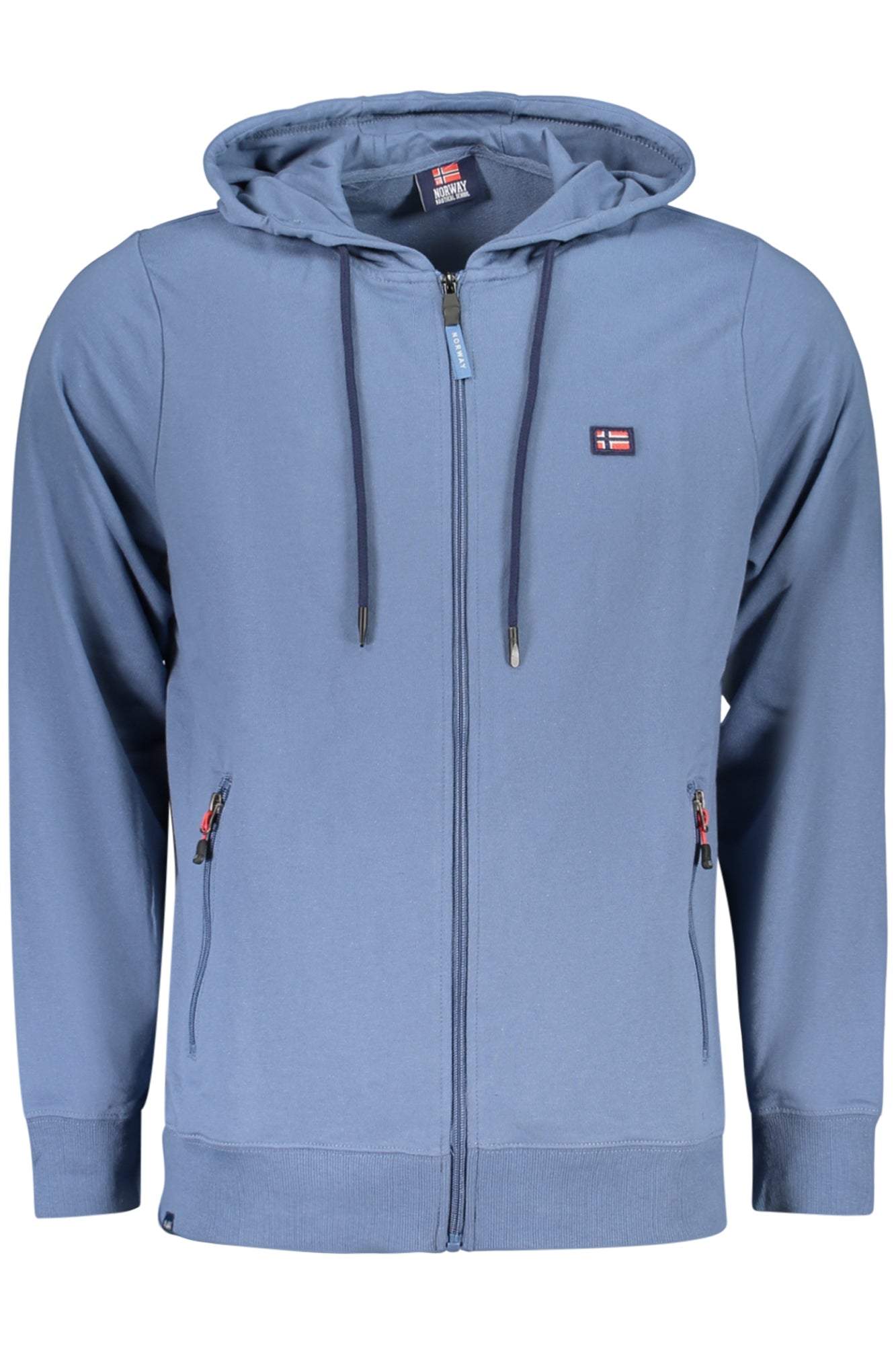NORWAY 1963 MEN'S BLUE ZIP-UP SWEATSHIRT