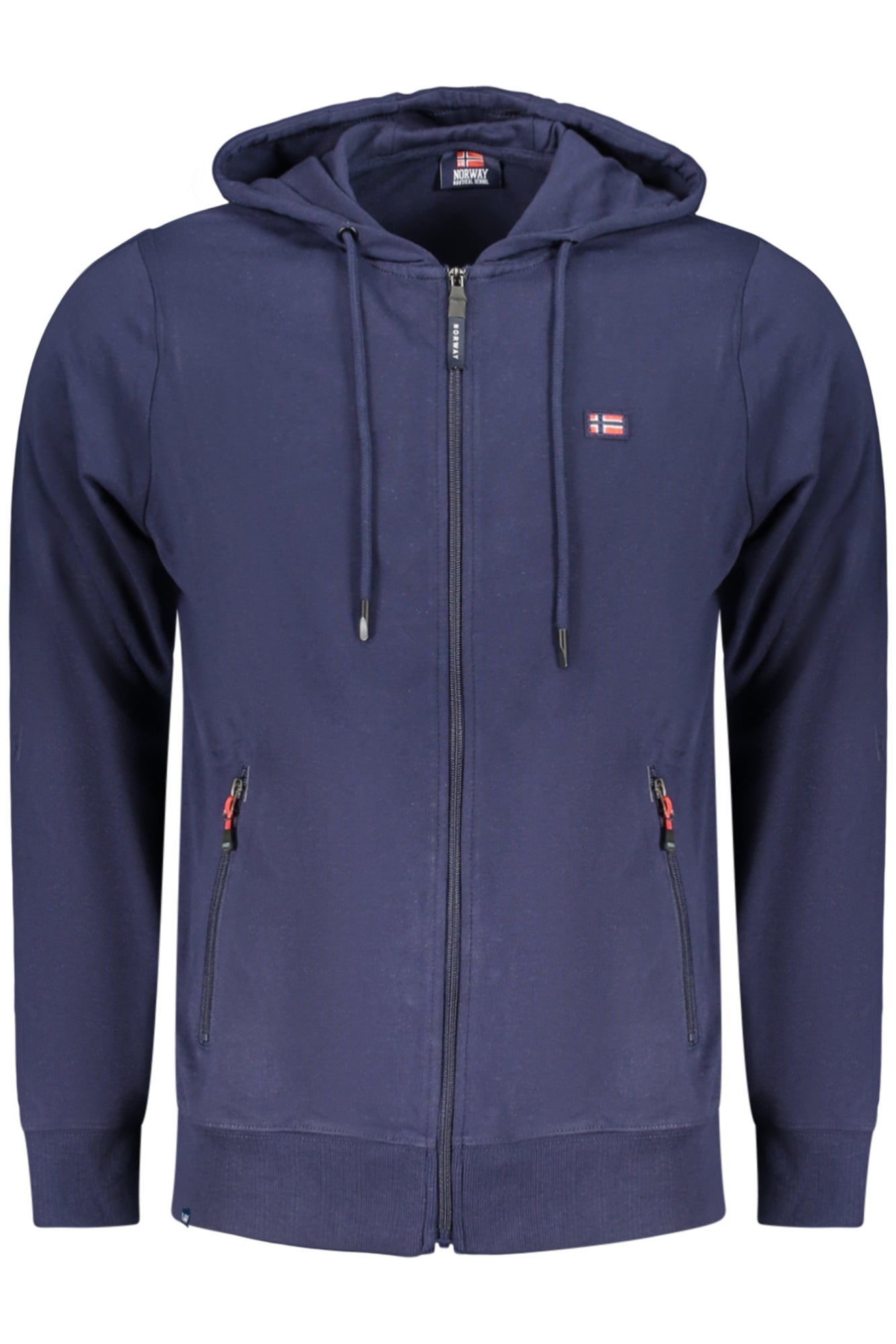 NORWAY 1963 MEN'S BLUE ZIP-UP SWEATSHIRT