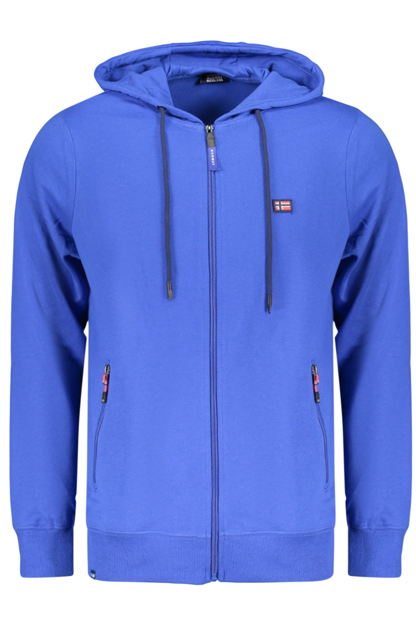 NORWAY 1963 MEN'S BLUE ZIP-UP SWEATSHIRT
