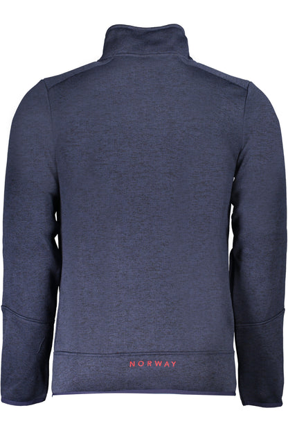 NORWAY 1963 MEN'S BLUE ZIP-UP SWEATSHIRT