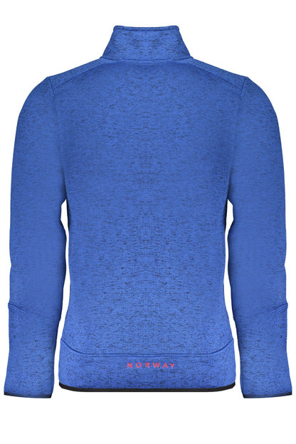 NORWAY 1963 MEN'S BLUE ZIP-UP SWEATSHIRT