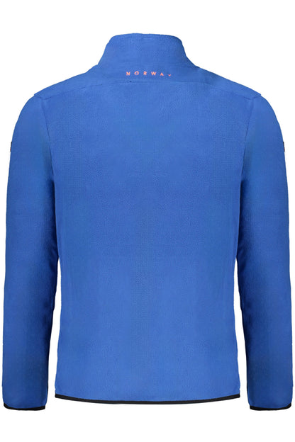 NORWAY 1963 MEN'S BLUE ZIP-UP SWEATSHIRT