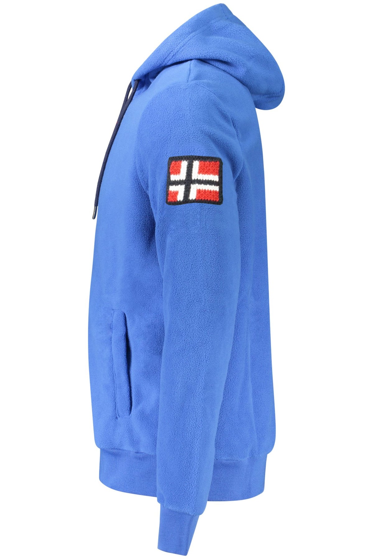 Sweat-shirt zippé bleu pour homme Norvège 1963
