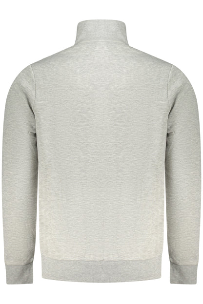 Sweat-shirt zippé gris pour homme Norvège 1963