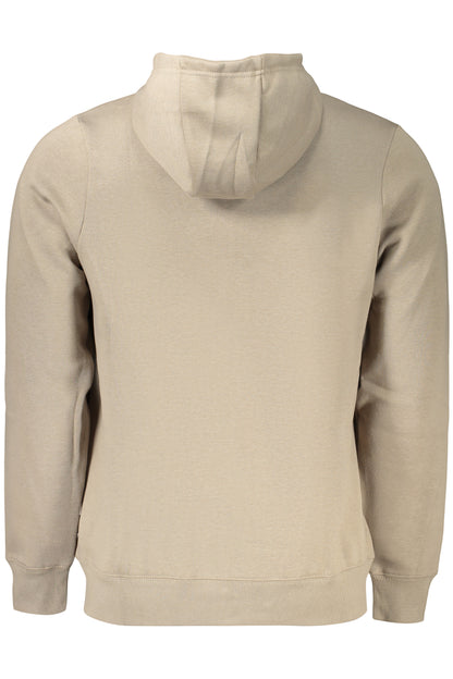 NORWAY 1963 MEN'S BROWN ZIP-UP SWEATSHIRT