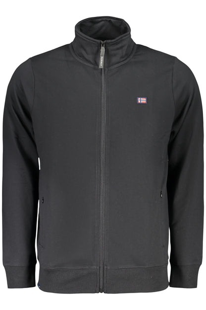 NORWAY 1963 MEN'S BLACK ZIP-UP SWEATSHIRT