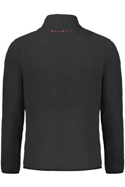 NORWAY 1963 MEN'S BLACK ZIP-UP SWEATSHIRT