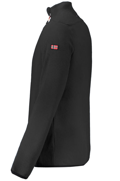 NORWAY 1963 MEN'S BLACK ZIP-UP SWEATSHIRT