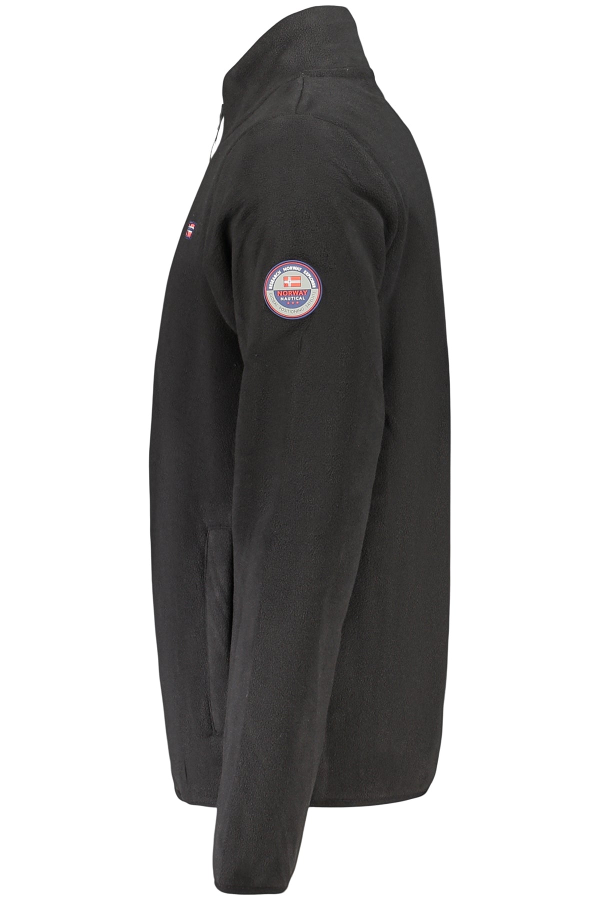 SWEAT-SHIRT NOIR À FERMETURE ÉCLAIR POUR HOMME NORVÈGE 1963