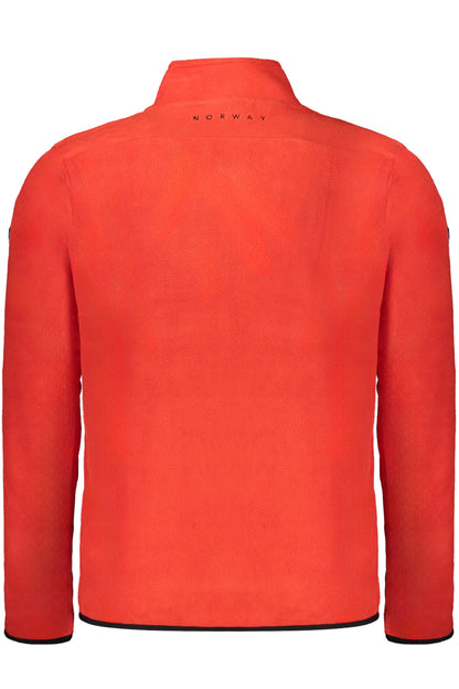 NORWAY 1963 RED MEN'S ZIP-UP SWEATSHIRT