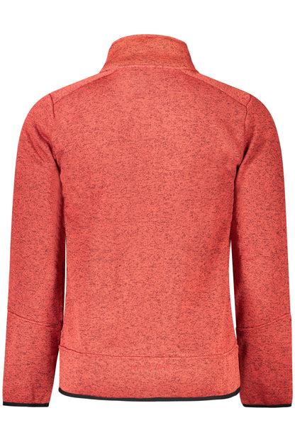NORWAY 1963 MEN'S RED ZIP-UP SWEATSHIRT