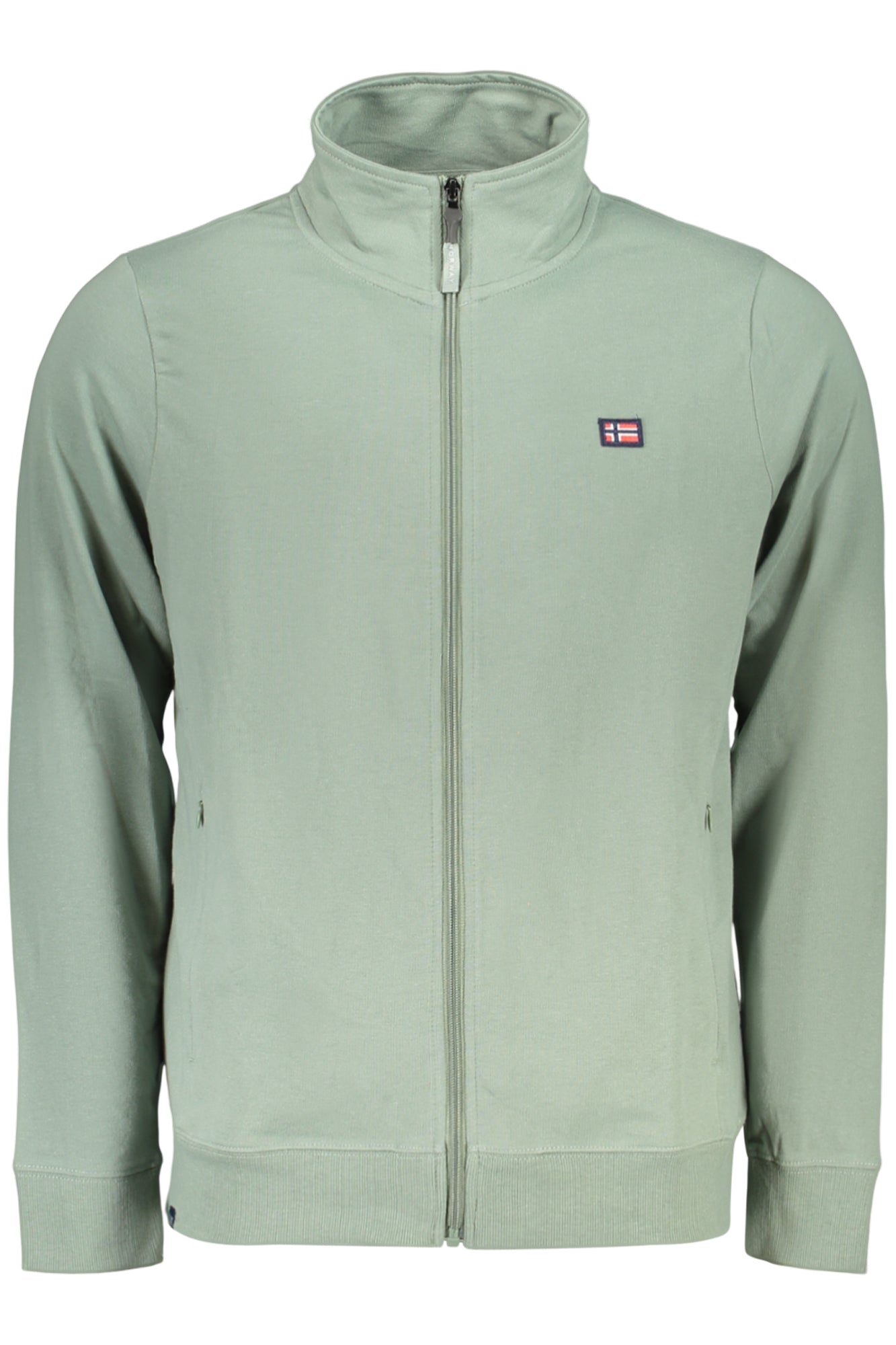 NORWAY 1963 MEN'S GREEN ZIP-UP SWEATSHIRT