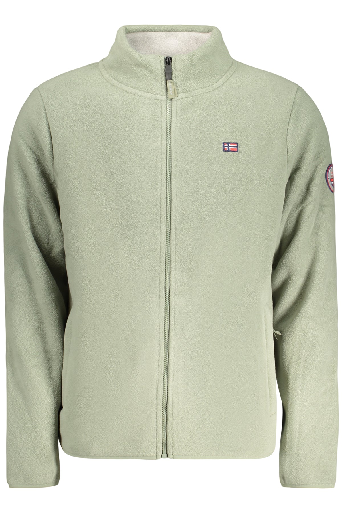 SWEAT-SHIRT VERT À FERMETURE ÉCLAIR POUR HOMME NORVÈGE 1963