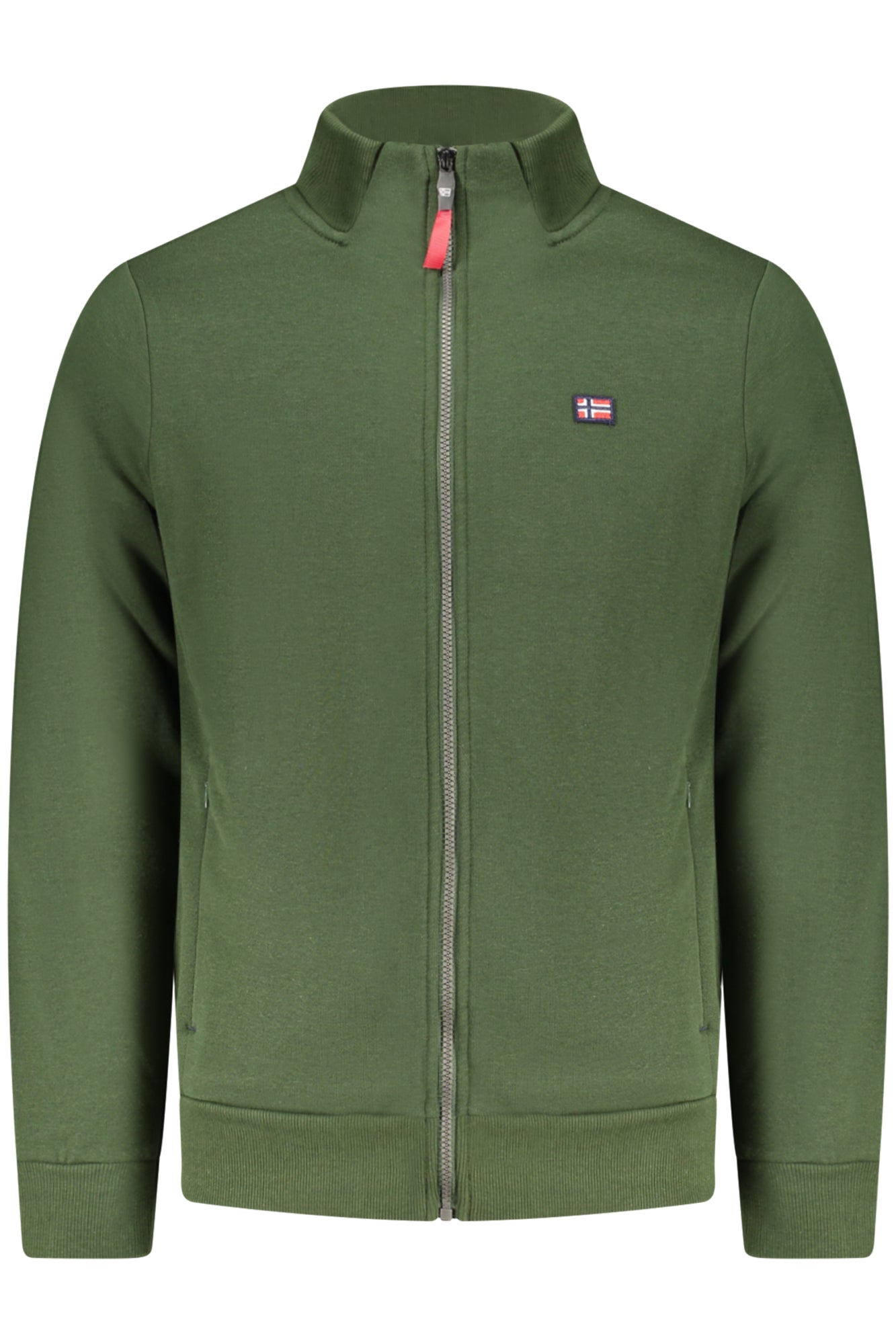 NORWAY 1963 MEN'S GREEN ZIP-UP SWEATSHIRT