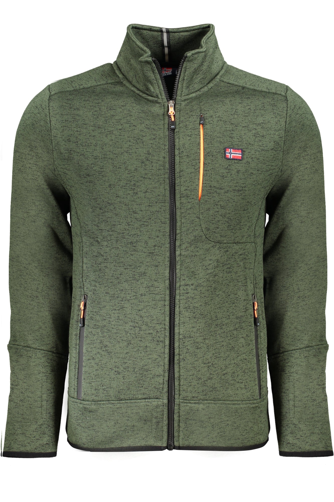 NORWAY 1963 MEN'S ZIP-UP SWEATSHIRT GREEN