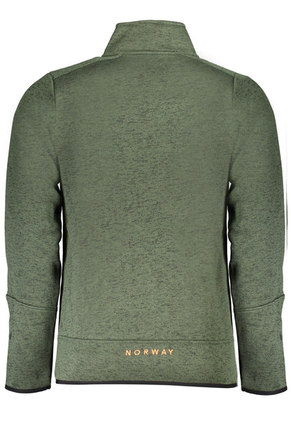 NORWAY 1963 MEN'S ZIP-UP SWEATSHIRT GREEN
