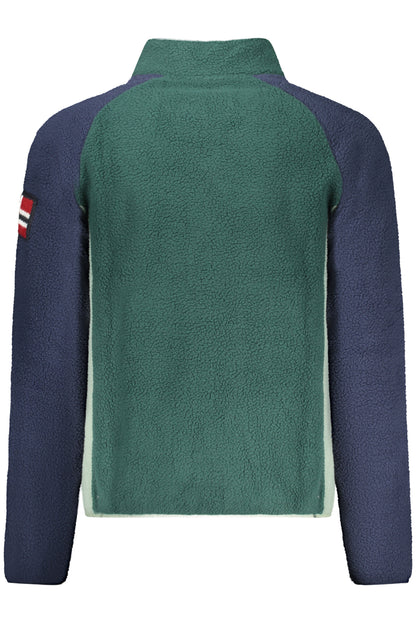 NORWAY 1963 MEN'S GREEN ZIP-UP SWEATSHIRT