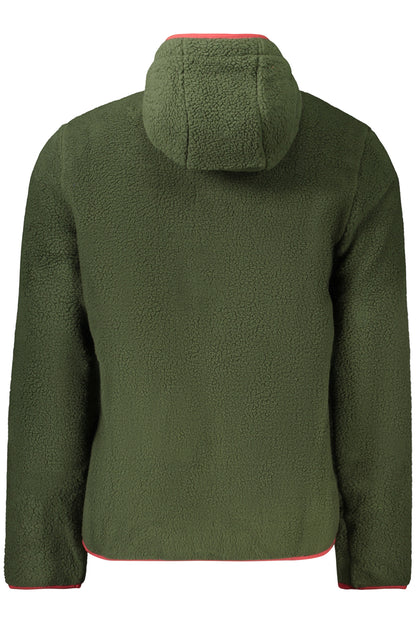 NORWAY 1963 MEN'S GREEN ZIP-UP SWEATSHIRT