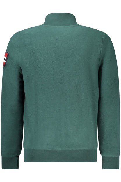 NORWAY 1963 MEN'S GREEN ZIP-UP SWEATSHIRT