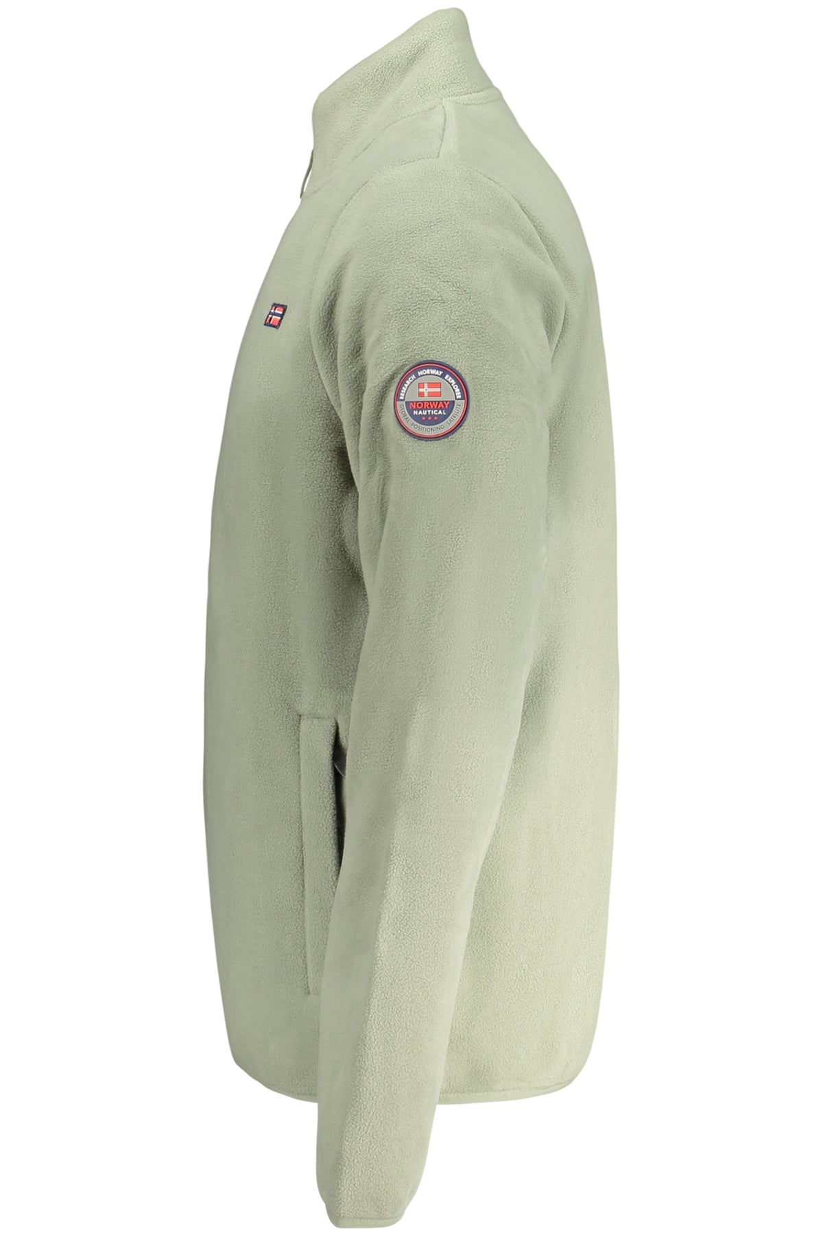 SWEAT-SHIRT VERT À FERMETURE ÉCLAIR POUR HOMME NORVÈGE 1963