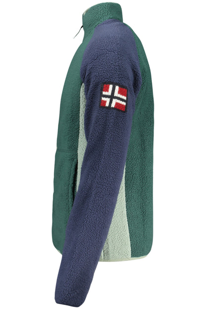 NORWAY 1963 MEN'S GREEN ZIP-UP SWEATSHIRT
