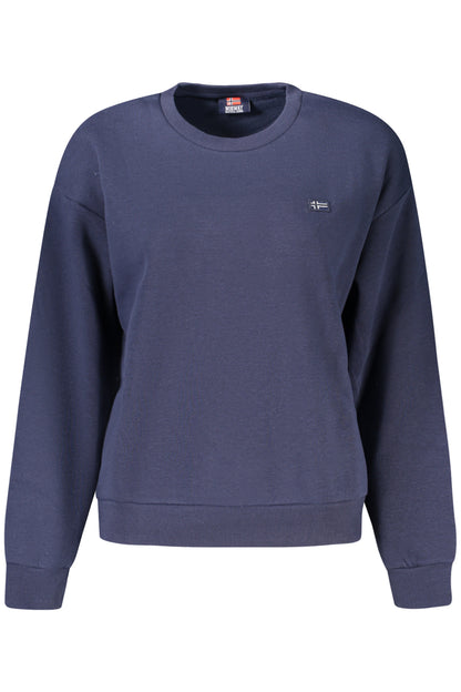 NORWAY 1963 WOMEN'S BLUE ZIP-UP SWEATSHIRT
