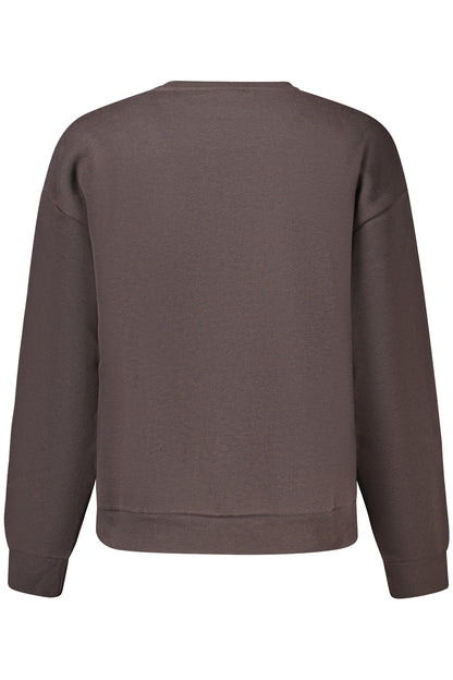 NORWAY 1963 WOMEN'S BROWN ZIP-UP SWEATSHIRT