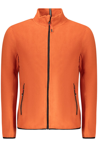 NORWAY 1963 MEN'S ORANGE ZIP-UP SWEATSHIRT