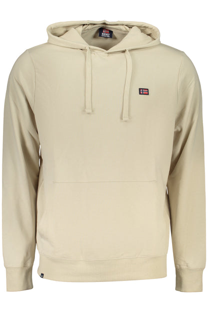 NORWAY 1963 MEN'S BEIGE ZIP-UP SWEATSHIRT